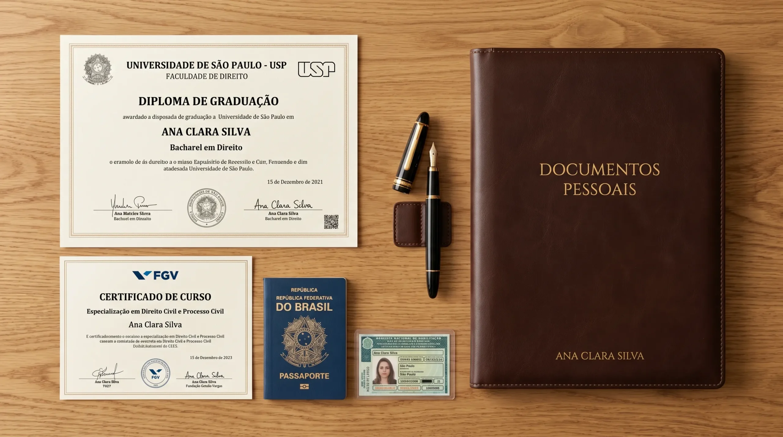 Lista de documentos essenciais para mulheres no DF