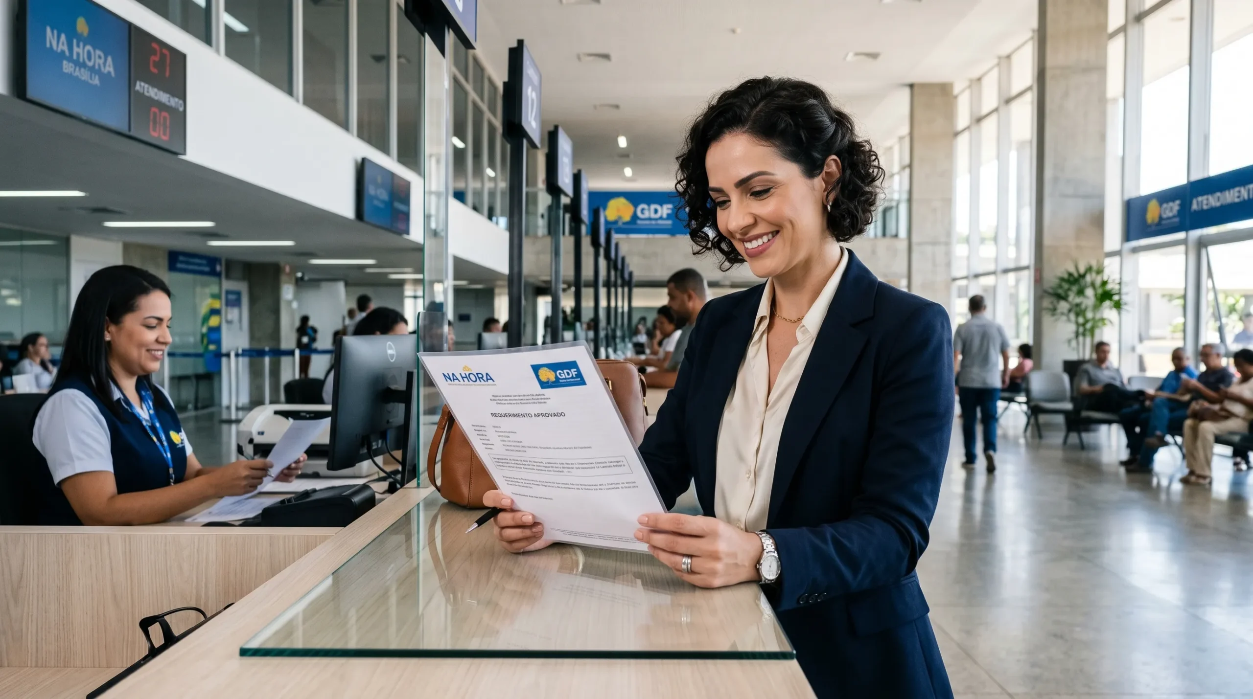 Serviços Na Hora para documentos essenciais para mulheres no DF
