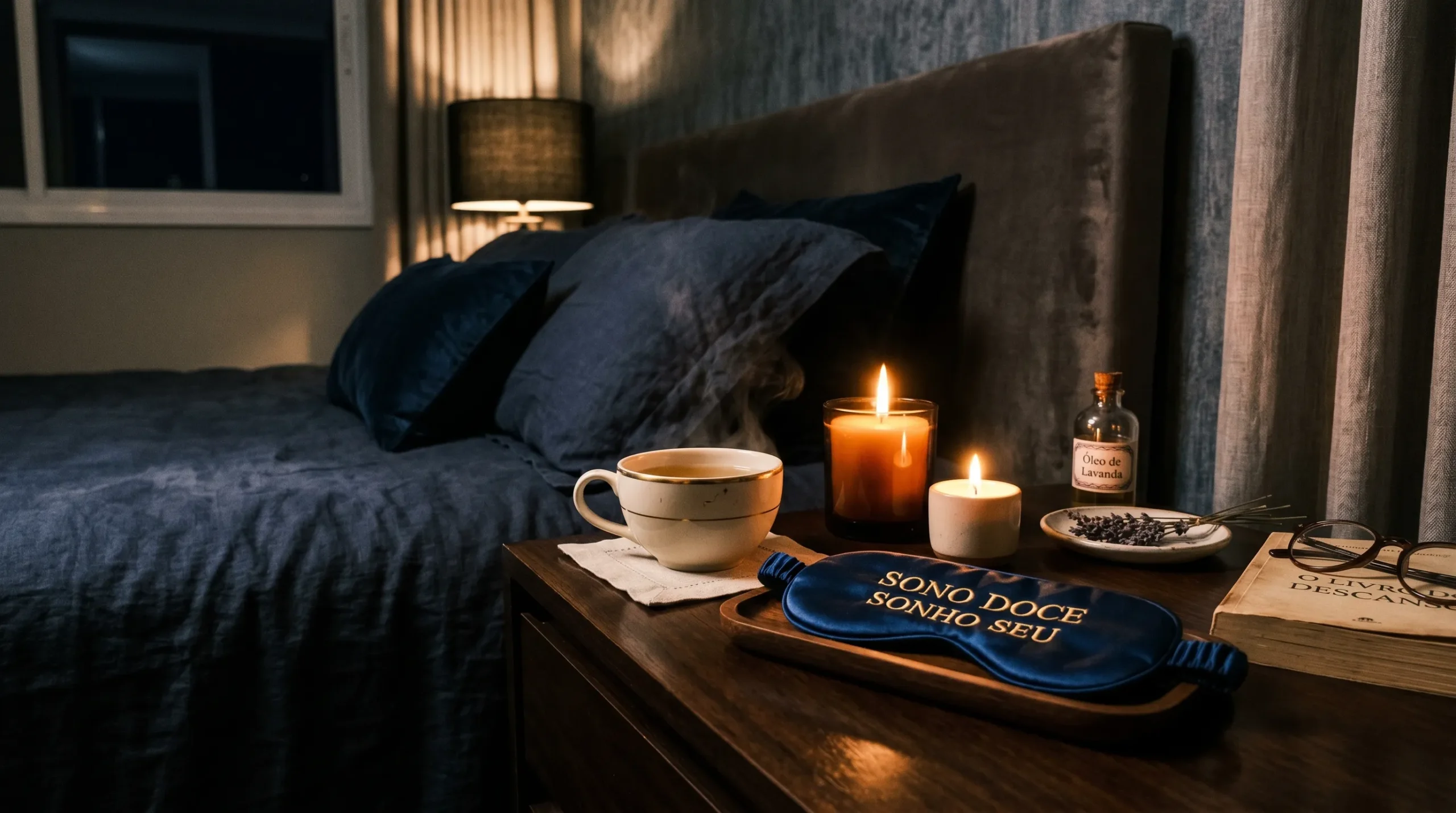 Práticas de higiene do sono para relaxamento noturno profundo