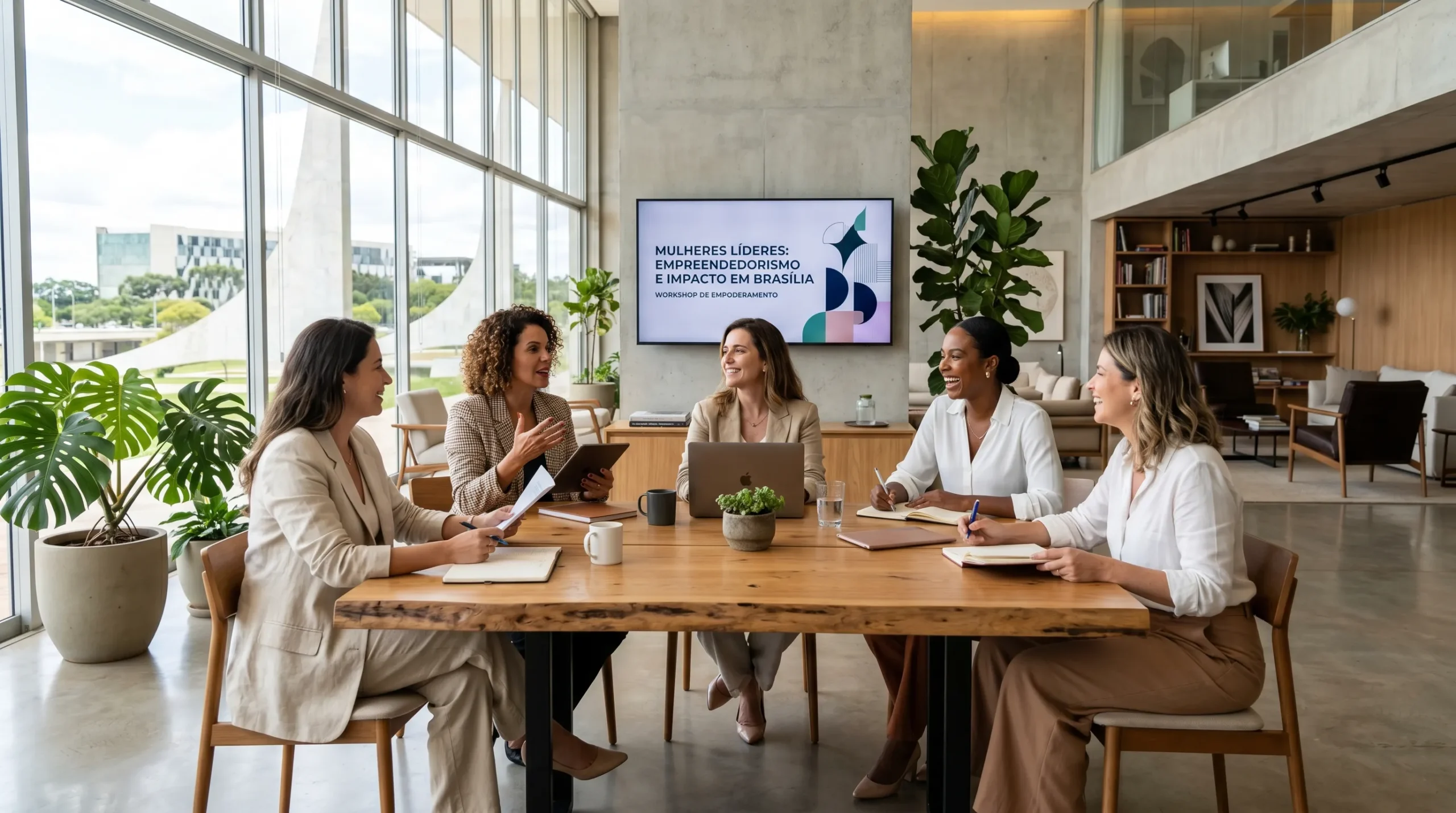 Projetos sociais e capacitação profissional para mulheres no DF