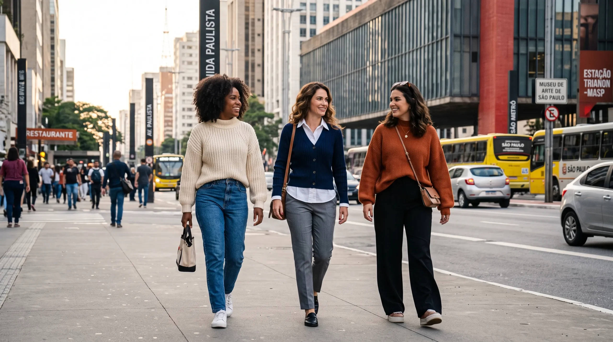 como usar tricot inverno 2026 looks casual trabalho passeio feminino