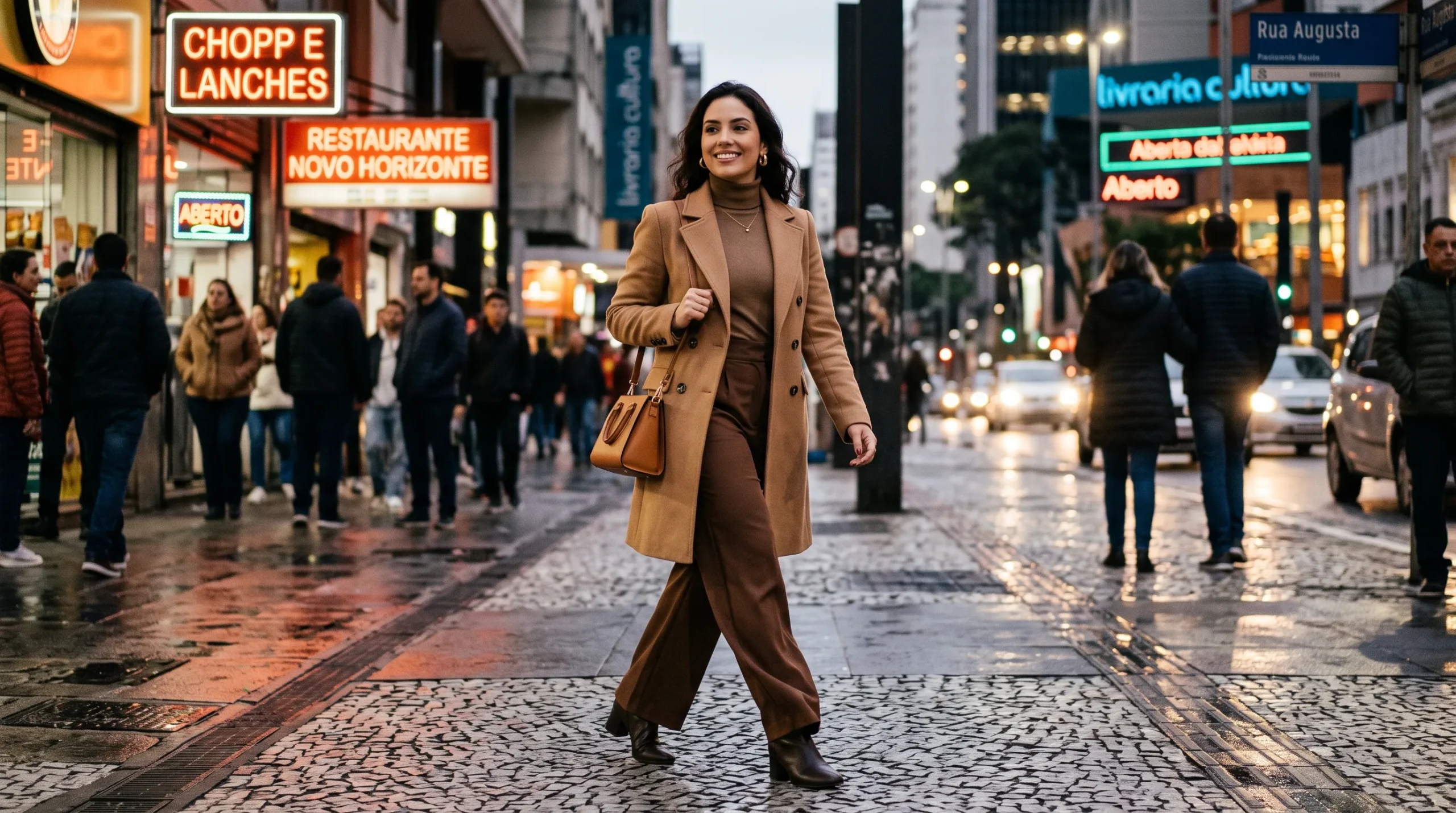 calça feminina inverno 2026 tendências Brasil elegante estilosa